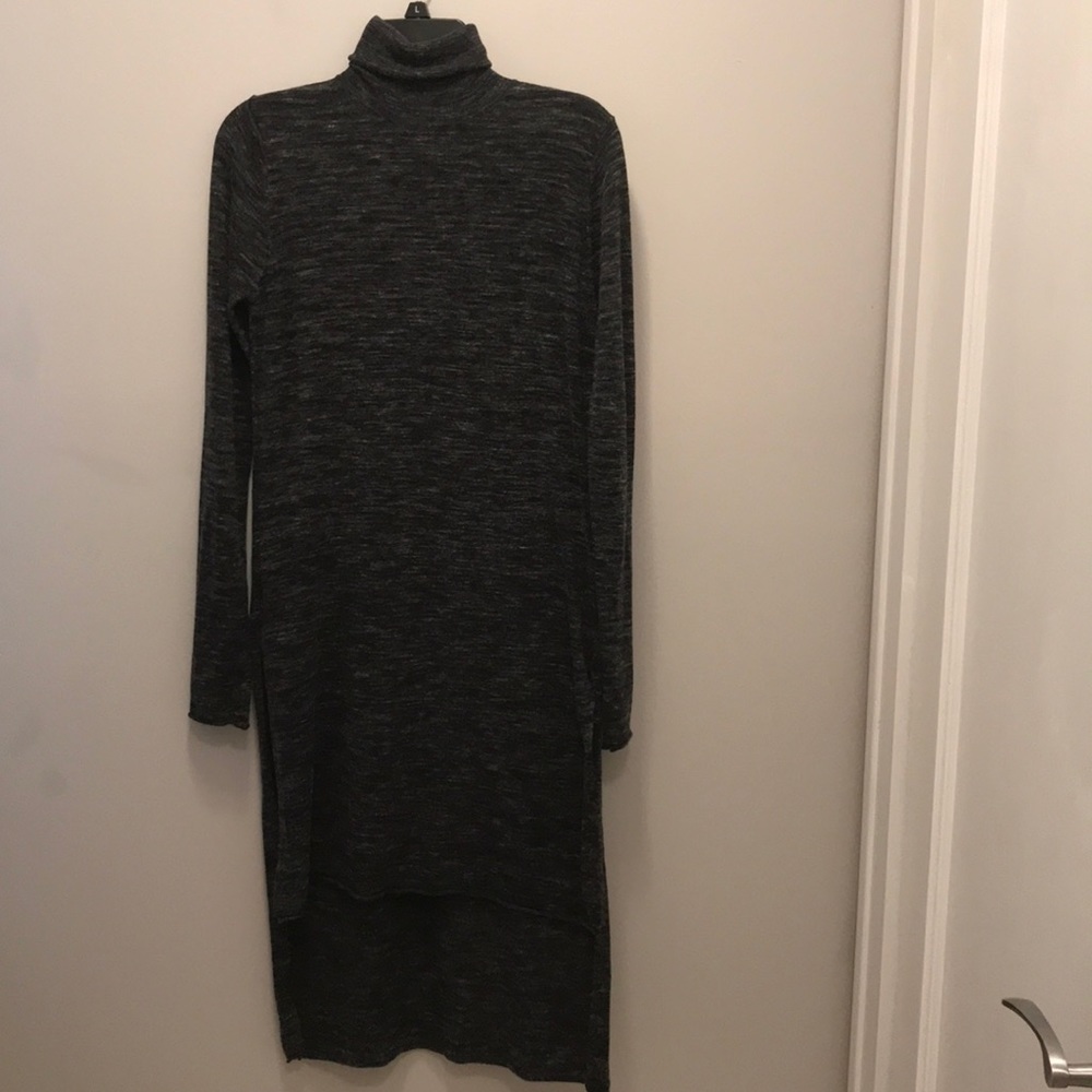 Zara knit dress with turtle neck.